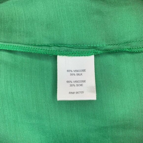 Rebecca Taylor Silk Ruffle tie back tank blouse - Picture 7 of 7